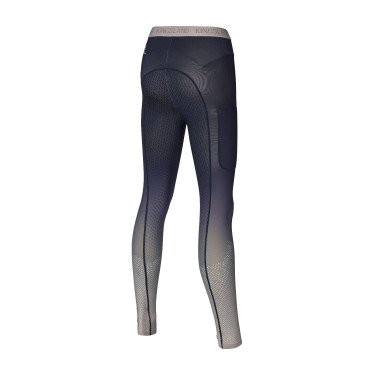 Legging Kingsland KLNaomi com culote completo feminino Marinho Azul-marinho