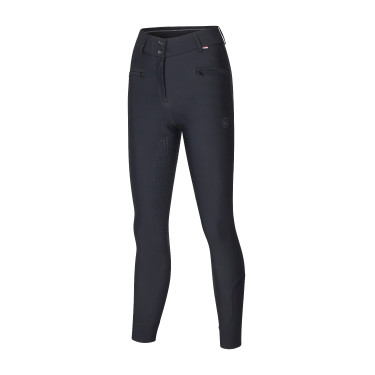 Calça Kingsland KLKerry sem costura com grip integral para mulher com morfologia em H Preto Calça Kingsland KLKerry sem costura com grip integral para mulher com morfologia em H Preto