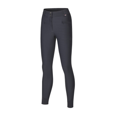 Calça Kingsland KLKerry sem costura com grip integral para mulher com morfologia em H Marinho Azul-marinho Calça Kingsland KLKerry sem costura com grip integral para mulher com morfologia em H Marinho Azul-marinho