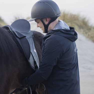 Casaco de chuva Kingsland EQ KL Storm impermeável unissex Preto