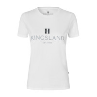 T-shirt Logo Kingsland Classic feminino Branco T-shirt Logo Kingsland Classic feminino Branco