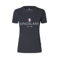 T-shirt Logo Kingsland Classic feminino Marinho Azul-marinho