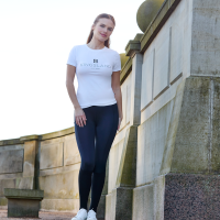T-shirt Logo Kingsland Classic feminino Branco T-shirt Logo Kingsland Classic feminino Branco