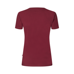 T-shirt Logo Kingsland Classic feminino Borgonha novo Vermelho