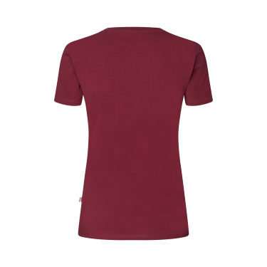 T-shirt Logo Kingsland Classic feminino Borgonha novo Vermelho