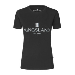 T-shirt Logo Kingsland Classic feminino Preto