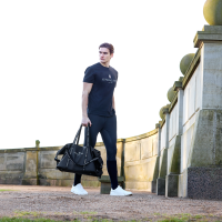 Camiseta com logotipo Kingsland Classic masculino Marinho Azul-marinho