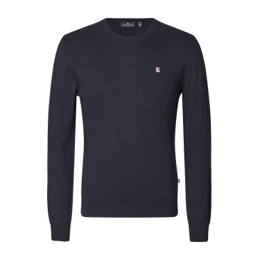 Camisola gola redonda Kingsland Classic homem Marinho Azul-marinho