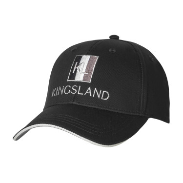 Boné Kingsland Classic Unissex Logo Preto Boné Kingsland Classic Unissex Logo Preto