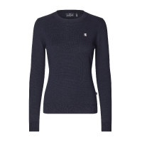 Suéter Kingsland gola redonda Classic feminino Marinho Azul-marinho