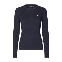Suéter Kingsland gola redonda Classic feminino Marinho Azul-marinho