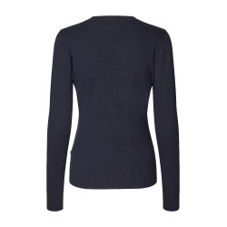 Suéter Kingsland gola redonda Classic feminino Marinho Azul-marinho