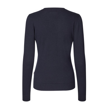 Suéter Kingsland gola redonda Classic feminino Marinho Azul-marinho