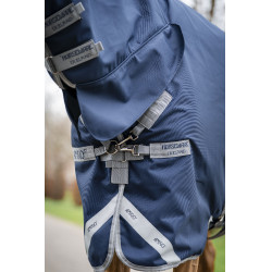 Capa Horseware Amigo 1200D Integrated Turnout 50g Marinho / cinza titânio / prata Azul-marinho Capa Horseware Amigo 1200D Integrated Turnout 50g Marinho / cinza titânio / prata Azul-marinho
