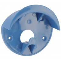 Suporte de cabeçada Hippotonic em plástico Azul