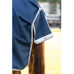 Capa Horseware Amigo 1200D Turnout 0g Marinho / cinza titânio / prata Azul-marinho