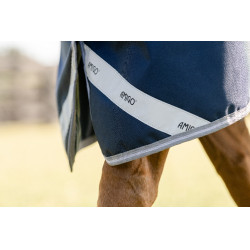 Capa Horseware Amigo 1200D Turnout 0g Marinho / cinza titânio / prata Azul-marinho