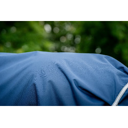 Capa Horseware Amigo 1200D Turnout 250g Marinho / cinza titânio / prata Azul-marinho