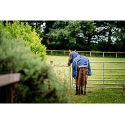 Capa Horseware Amigo 1200D Turnout Plus 50g Marinho / cinza titânio / prata Azul-marinho