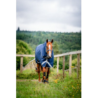 Capa Horseware Amigo 1200D Turnout Plus 50g Preto / cinza titânio / prata Capa Horseware Amigo 1200D Turnout Plus 50g Preto / cinza titânio / prata