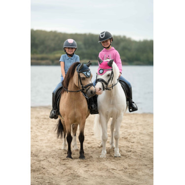 Touca anti-moscas HKM Nele Azul cinzento