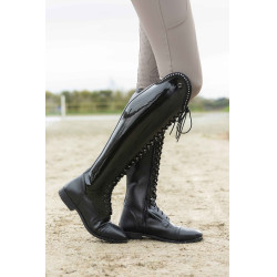 Botas HKM Amalfi Lack Preto Botas HKM Amalfi Lack Preto