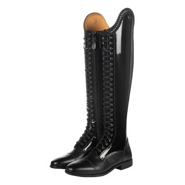 Botas HKM Amalfi Lack Preto Botas HKM Amalfi Lack Preto