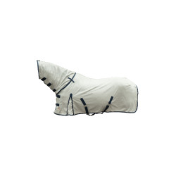Capa anti-moscas HKM Rain II com pescoço removível Capa anti-moscas HKM Rain II com pescoço removível