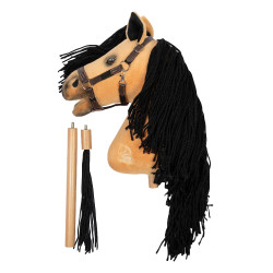 Cavalo de Pau HKM Premium Baio queimado