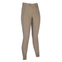 Legging HKM Amalfi fundo 1/1 em silicone  Cinzento-acastanhado
