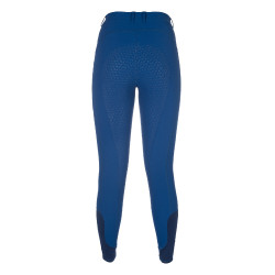 Legging HKM Amalfi fundo 1/1 em silicone Azul royal