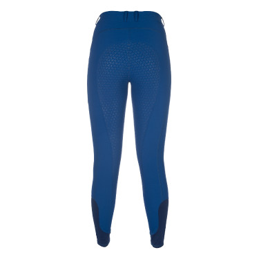 Legging HKM Amalfi fundo 1/1 em silicone Azul royal