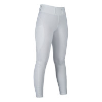 Legging HKM Jil cintura alta com assento completo em silicone Branco Legging HKM Jil cintura alta com assento completo em silicone Branco