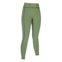 Legging HKM Juna fundo 1/1 em silicone Jade Azul Legging HKM Juna fundo 1/1 em silicone Jade Azul