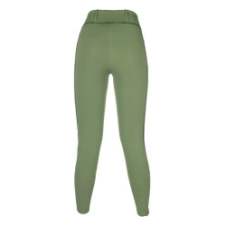 Legging HKM Juna fundo 1/1 em silicone Jade Azul
