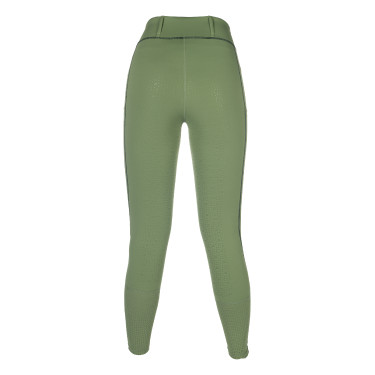 Legging HKM Juna fundo 1/1 em silicone Jade Legging HKM Juna fundo 1/1 em silicone Jade