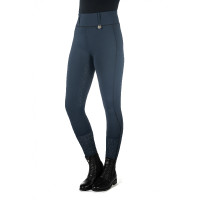 Legging HKM Juna fundo 1/1 em silicone Azul escuro