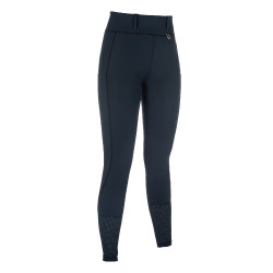 Legging HKM Juna fundo 1/1 em silicone Azul escuro