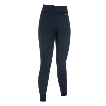 Legging HKM Juna fundo 1/1 em silicone Azul escuro