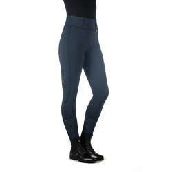 Legging HKM Juna fundo 1/1 em silicone Azul escuro