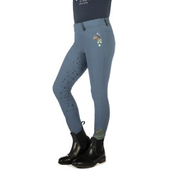 Legging HKM Pony Dream II com reforço completo em silicone