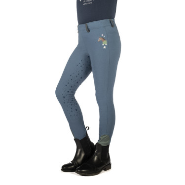 Legging HKM Pony Dream II com reforço completo em silicone Legging HKM Pony Dream II com reforço completo em silicone
