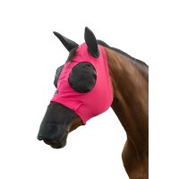 Máscara anti-moscas HKM Elastic proteção do nariz Magenta Rosa Máscara anti-moscas HKM Elastic proteção do nariz Magenta Rosa