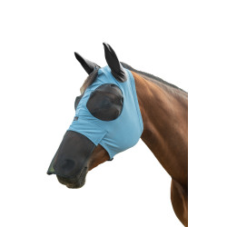 Máscara anti-moscas HKM Elastic proteção do nariz Azul cinzento