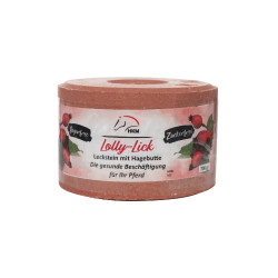 Pedra de sal HKM aromatizada Lolly Lick Églantie