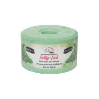 Bloco de sal HKM aromatizado Lolly Lick Menta Hortelã Verde Bloco de sal HKM aromatizado Lolly Lick Menta Hortelã Verde