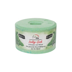 Bloco de sal HKM aromatizado Lolly Lick Menta Bloco de sal HKM aromatizado Lolly Lick Menta