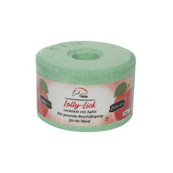 Bloco de sal HKM aromatizado Lolly Lick Maçã Bloco de sal HKM aromatizado Lolly Lick Maçã