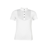 Polo de competição HKM Amalfi Branco Polo de competição HKM Amalfi Branco
