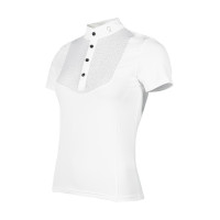 Polo de competição HKM Amalfi Branco Polo de competição HKM Amalfi Branco